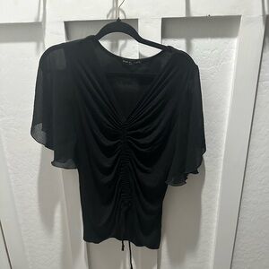 3 form$25‎ sale
Kim & Cami Black Ruched Blouse